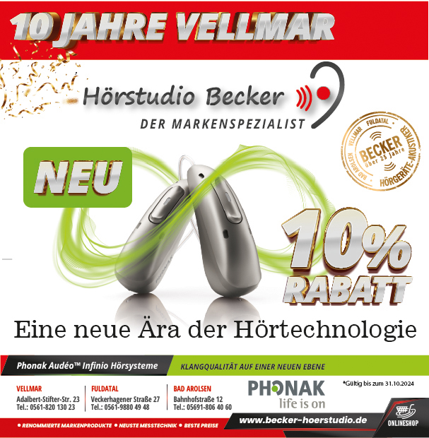 10 Jahre Vellmar - Unser Jubiläumsangebot